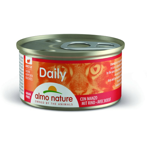 Almo Nature,An Cat Daily Cubes Marhahús 85gd