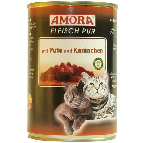 Amora,Amora Cat Pure Pulyka+Kanin 400gd