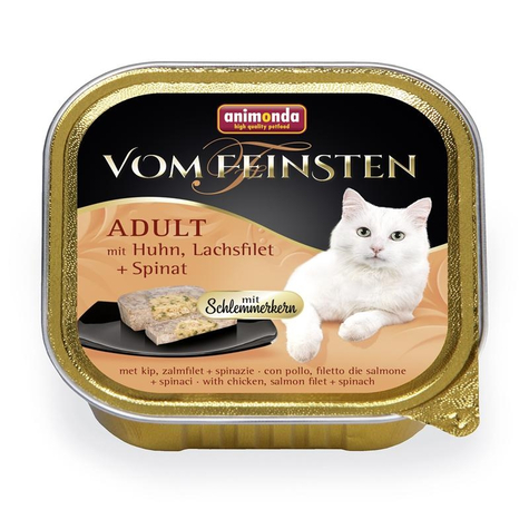 Animonda Cat Of The Finest,V.F. Feast.Csirke+Lazac 100gs