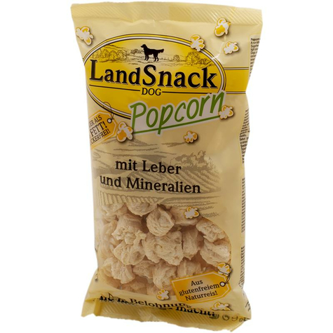 Land Meat Popcorn,Lasnack Popcorn Liver+Mine 30g