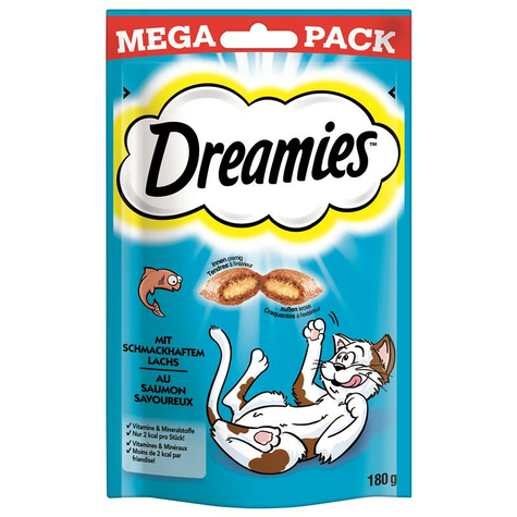 Dreamies,Dreamies Lazac Mega Csomag 180g