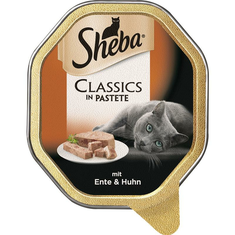 Sheba,She.Classics Kacsa+Csirke 85gs