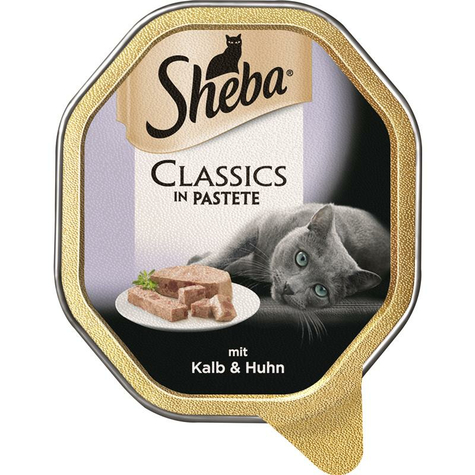 Sheba,She.Classics Borjú+Csirke 85gs