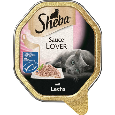 Sheba,She.Sauce Szerető Lazac 85gs