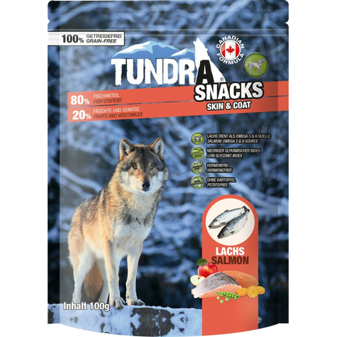 Tundra,Tundra Bőr+Bőr Lazac 100g