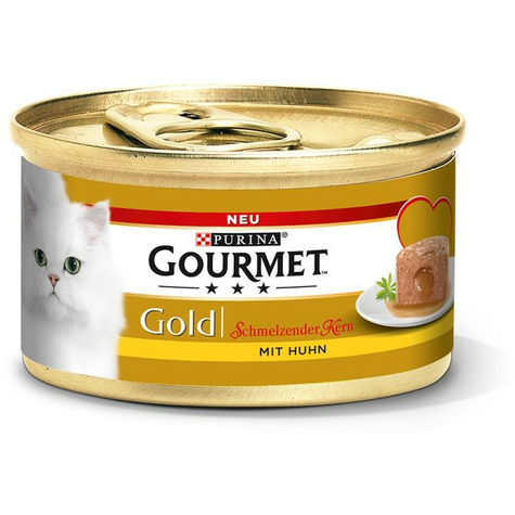 Gourmet + Topform,Gou.Gold Olvadó Mag Csirke 85gd