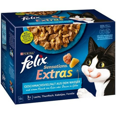 Nestle Cat,Fel Mp Sens.Extra Víz 12x85gp