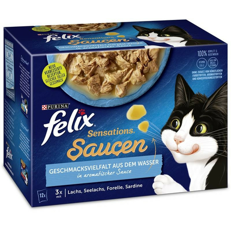 Nestle Cat,Fel Mp Sens.Sauce Víz 12x85gp