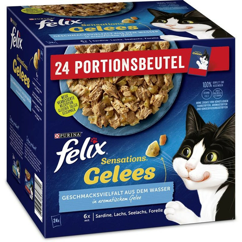 Nestle Cat,Fel Mp Sens.Zselés Víz 24x85gp