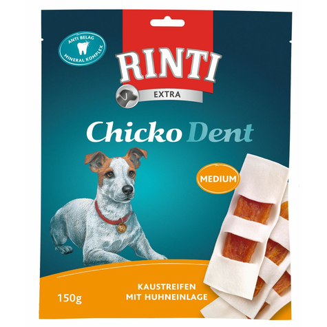 Finnern Rinti Snack,Rin.Chicko Dent Csirke Medi 150g