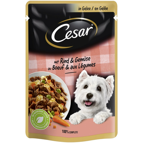 Cesar,Ces.Fine Beef+Gem Gél. 100gp