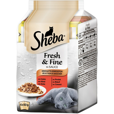 Sheba, Sheba Ffine Cordial Comp. 6x50gp