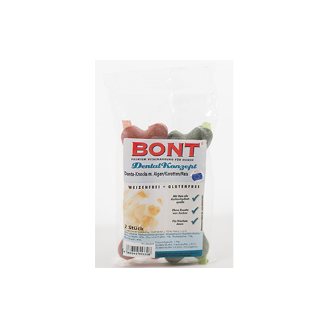 Bont Denta Snackek,Denta-Knocks Alg+Karotta+Rice2st