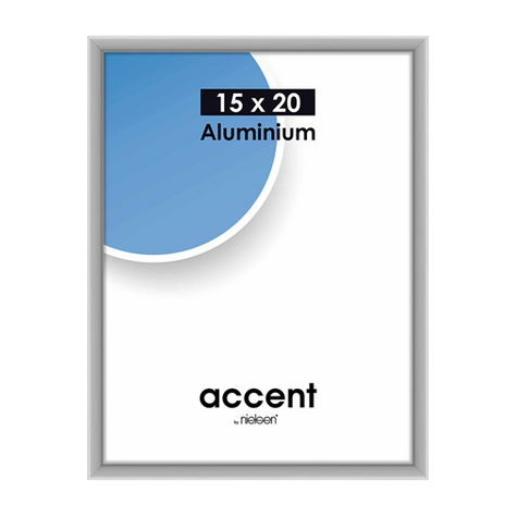 Nielsen Accent 15x20 Alumínium Ezüst Matt 51324