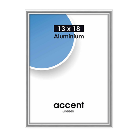 Nielsen Accent 13x18 Alumínium Ezüst 53223