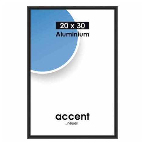 Nielsen Accent 20x30 Alumínium Fekete Matt 53526
