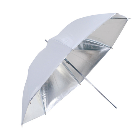 Linkstar Reflex Esernyő Puk-84sw Ezüst/Fehér100 Cm (Megfordítható)