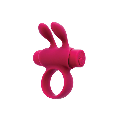 Rabbit Gyűrű Szilikon Újratölthető Rózsaszínű