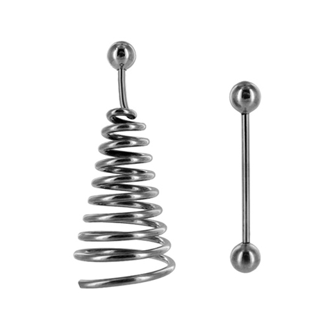 Nipple Clamps : Nipple Spiral Extender And Barbel