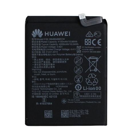 Huawei Hb486486ecw Mate 20 Pro, P30 Pro 4200mah Akkumulátor Eredeti