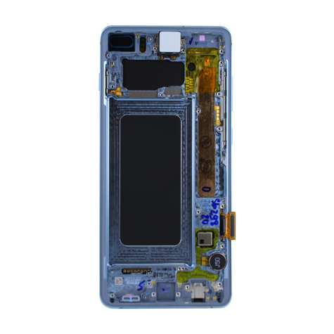 Samsung Gh82 18849c G975f Galaxy S10+ Prism Kék Komplett Készlet Eredeti Lcd Kijelző Érintőképernyő Elülső Modul Tartalék Alkatrész