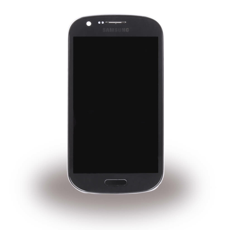 Eredeti Pótalkatrész Samsung Lcd Kijelző Érintőképernyő I8730 Galaxy Express Szürke