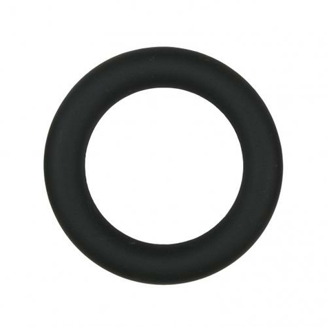 Péniszgyűrűk : Szilikon Kakasgyűrű Fekete Közepes