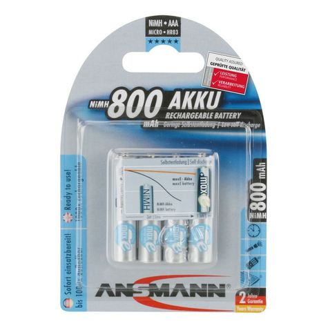 Ansmann Micro 800mah Akkumulátor