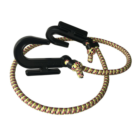 Safety Tension Belt With Plastic Hooks