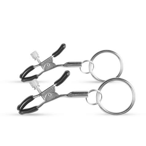 Nipple Clamps : Metal Nipple Clamps With Ring