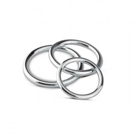 Péniszgyűrűk : Kakas/Golyó Gyűrű És Makk Gyűrű Készlet