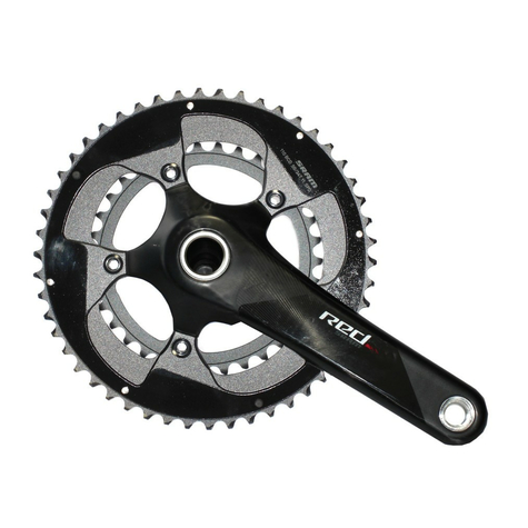 Krg Sram Red Gxp 167.5mm 52-36z.Yaw Krg Sram Red Gxp 167.5mm 52-36z.Yaw