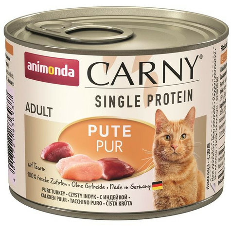 Animonda Cat Dose Carny Adult Single Protein Pure Pulyka 200
