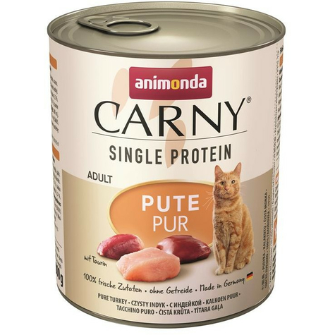 Animonda Cat Dose Carny Adult Single Protein Pulyka 800g