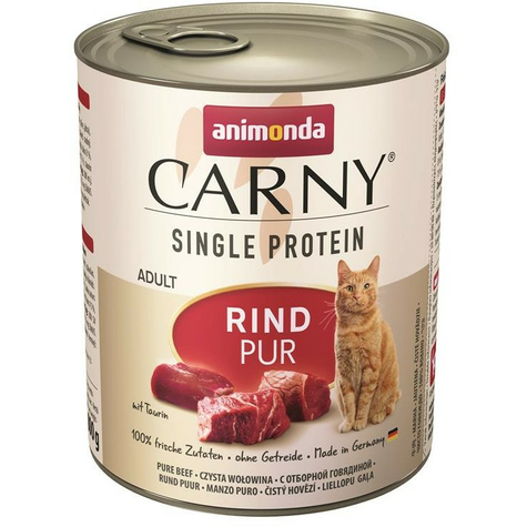 Animonda Cat Dose Carny Adult Single Protein Marhahús 800g