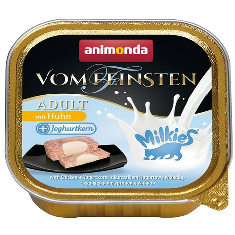 Animonda Cat Vom Feinsten Csirkével + Joghurtos Mag 100g