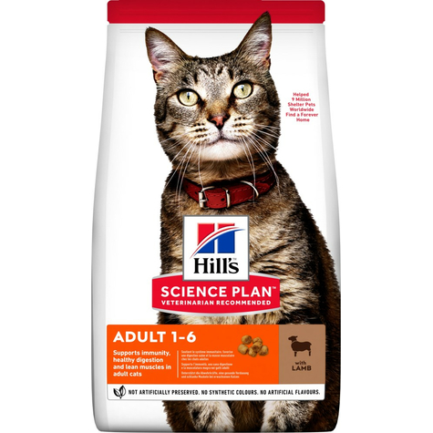 Hills Science Plan Cat Adult Bárány & Rizs 1,5kg
