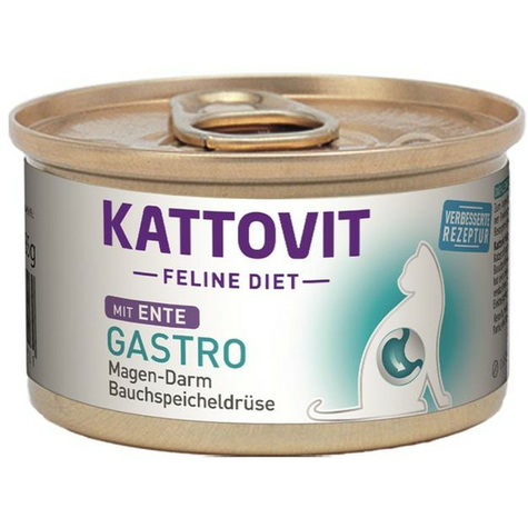 Kattovit Macska Diéta Gastro Kacsa - Gyomor-Bélrendszeri / Hasi Köpés