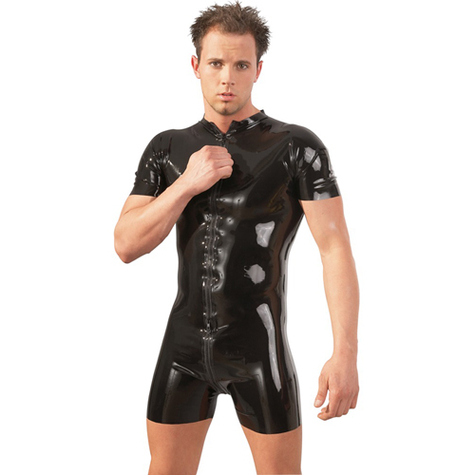 latex ruházat férfiaknak : férfi latex fürdőruha
