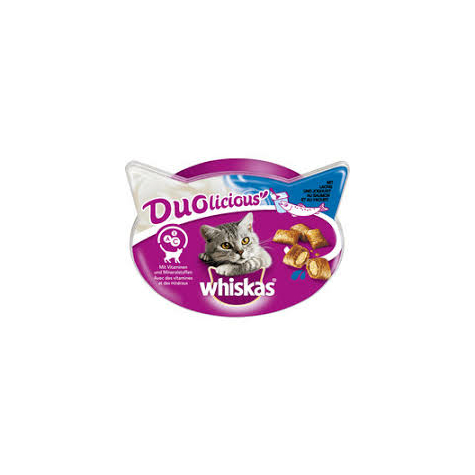 Whiskas Snack Duolicious Lazaccal & Joghurttal 66g