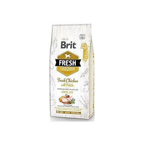 Brit Fresh Dog - Felnőtt - Csirke - Great Life, 12kg