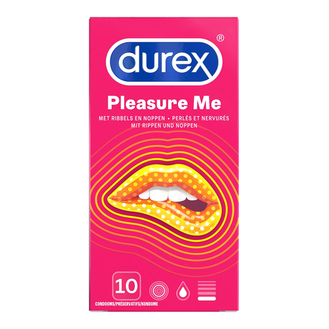 Durex Pleasure Me Óvszer 10 Db Óvszer