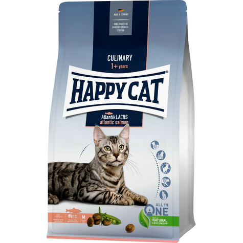 Happy Cat Kulináris Felnőtt Atlanti Lazac 4 Kg