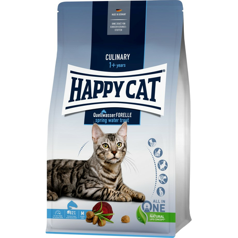 Happy Cat Kulináris Felnőtt Tavaszi Vízi Pisztráng 1,3 Kg