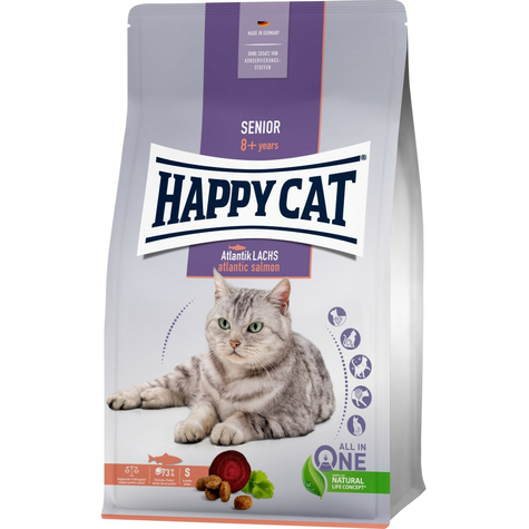 Happy Cat Senior Atlanti Lazac 1,3 Kg