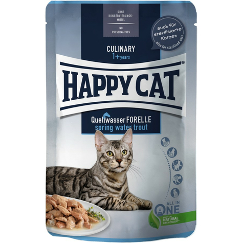 Happy Cat Pouch Culinary Trout 85g