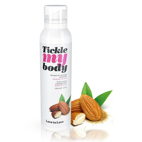 Love To Love Tickle My Body Massage Foam Sugared Almond 150 Ml