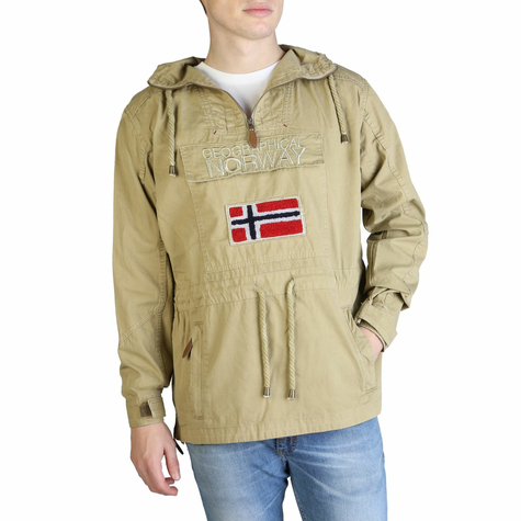Ruházat & Kabátok & Férfiak & Földrajzi Norvégia & Chomer_Man_Beige & Barna