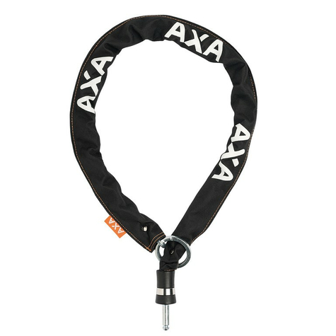 Axa Rlc+ 100/5.5 Betétes Lánc Fekete 100cm, 5.5mm Lánc Vastagsággal