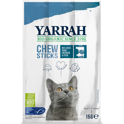 Yarrah Cat Snack Rágó Rágó Rúd 15g